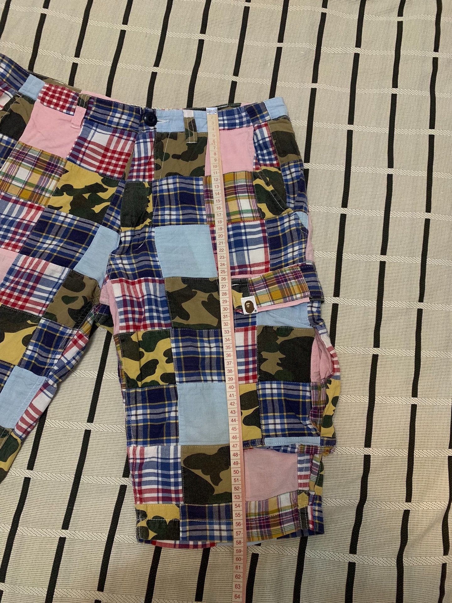 Bape Bape Camo Plaid Multi Casual Pants M Men Size US 32 / EU 48 - 8 Thumbnail
