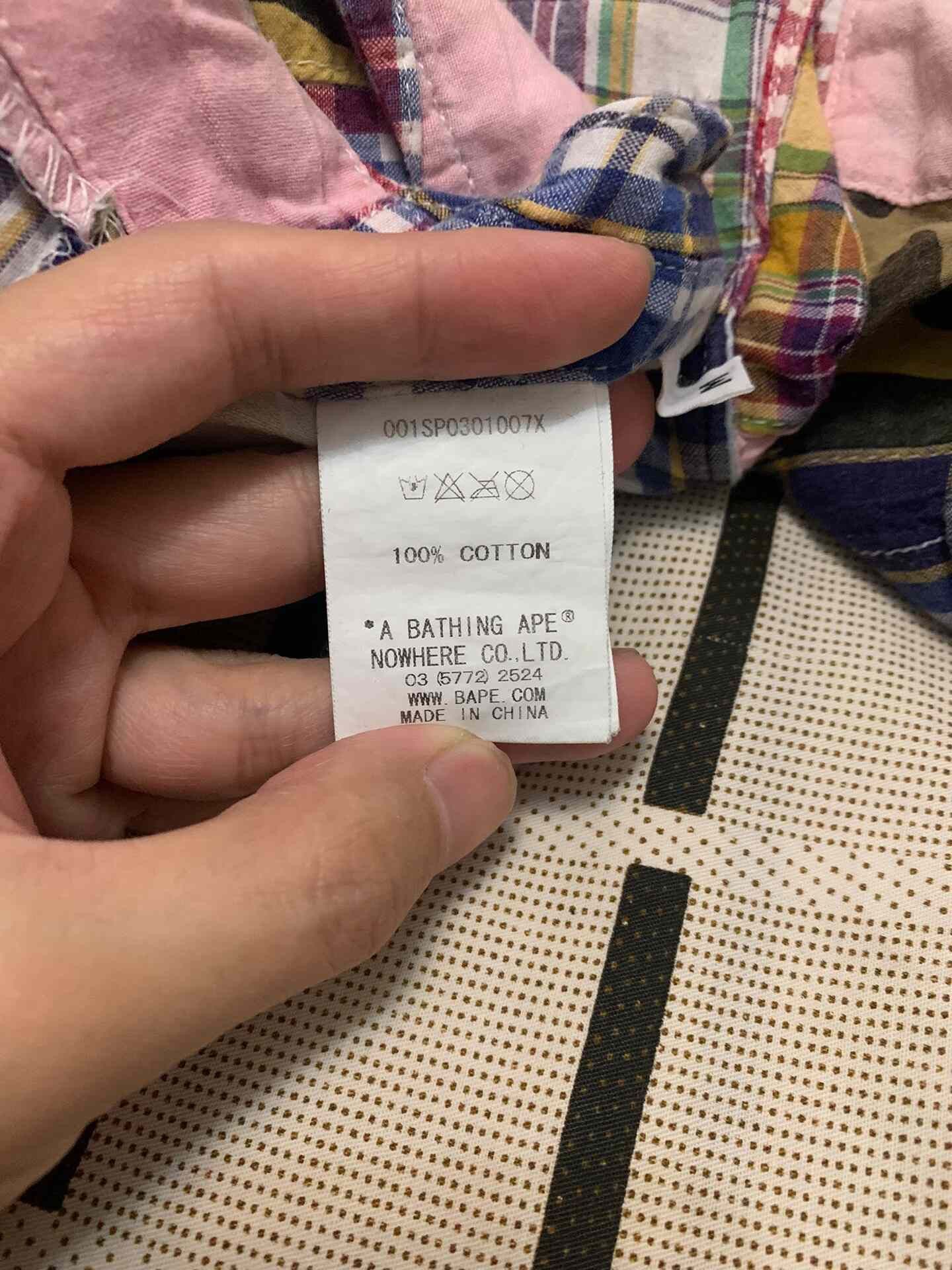 Bape Bape Camo Plaid Multi Casual Pants M Men Size US 32 / EU 48 - 4 Thumbnail