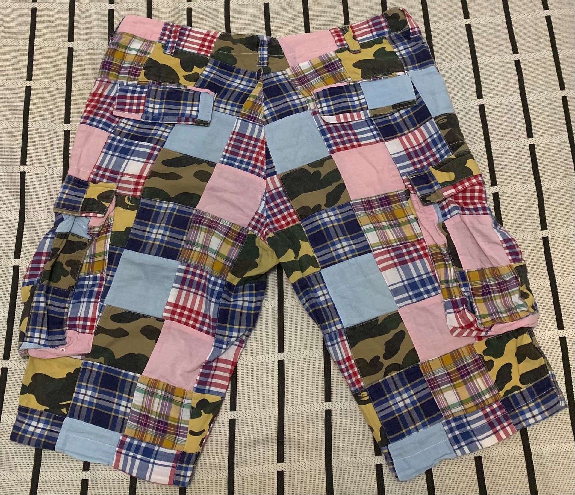 Bape Bape Camo Plaid Multi Casual Pants M Men Size US 32 / EU 48 - 2 Thumbnail
