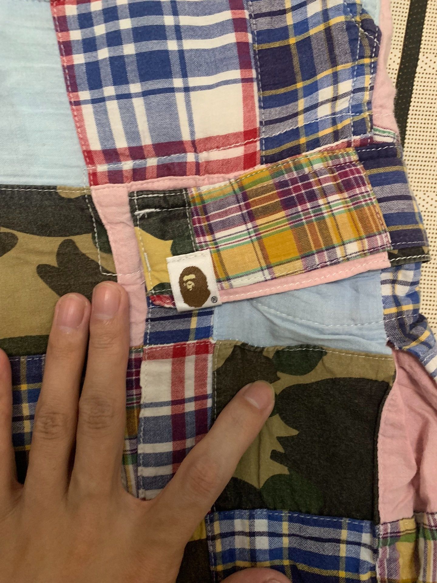 Bape Bape Camo Plaid Multi Casual Pants M Men Size US 32 / EU 48 - 7 Thumbnail
