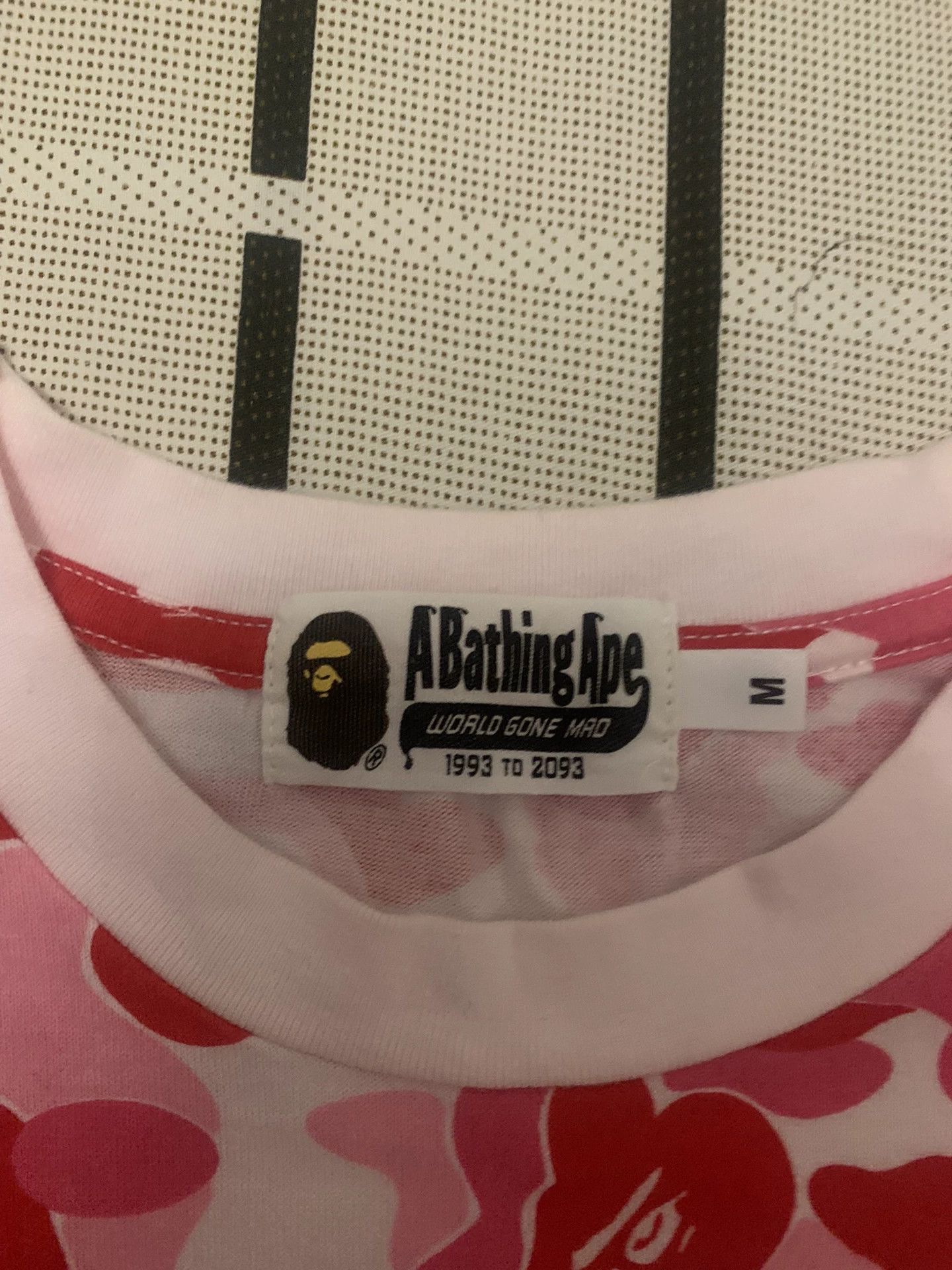 Bape Bape Shark Camo Pink T-Shirt M Men Size US M / EU 48-50 / 2 - 3 Thumbnail
