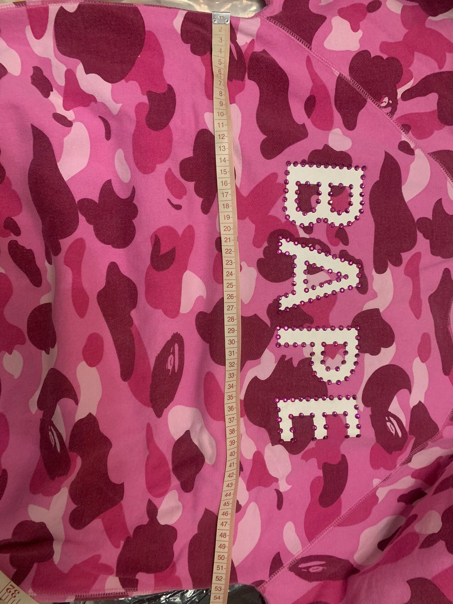 Bape Bape Retro Camo Pink Hoodie S Men Size US S / EU 44-46 / 1 - 9 Thumbnail