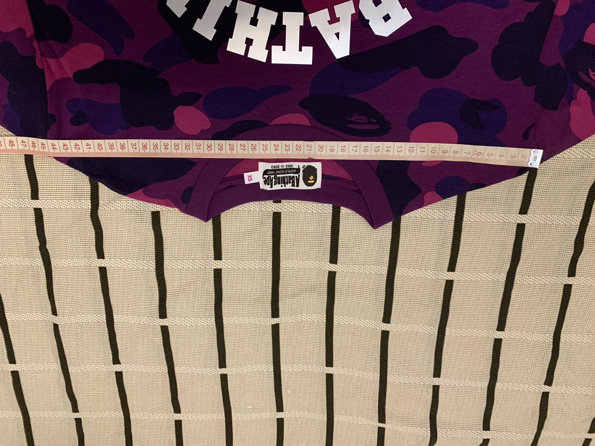 Bape Bape Camo Ape Head Purple T-Shirt XS Women Size XS / US 0-2 / IT 36-38 - 9 Thumbnail