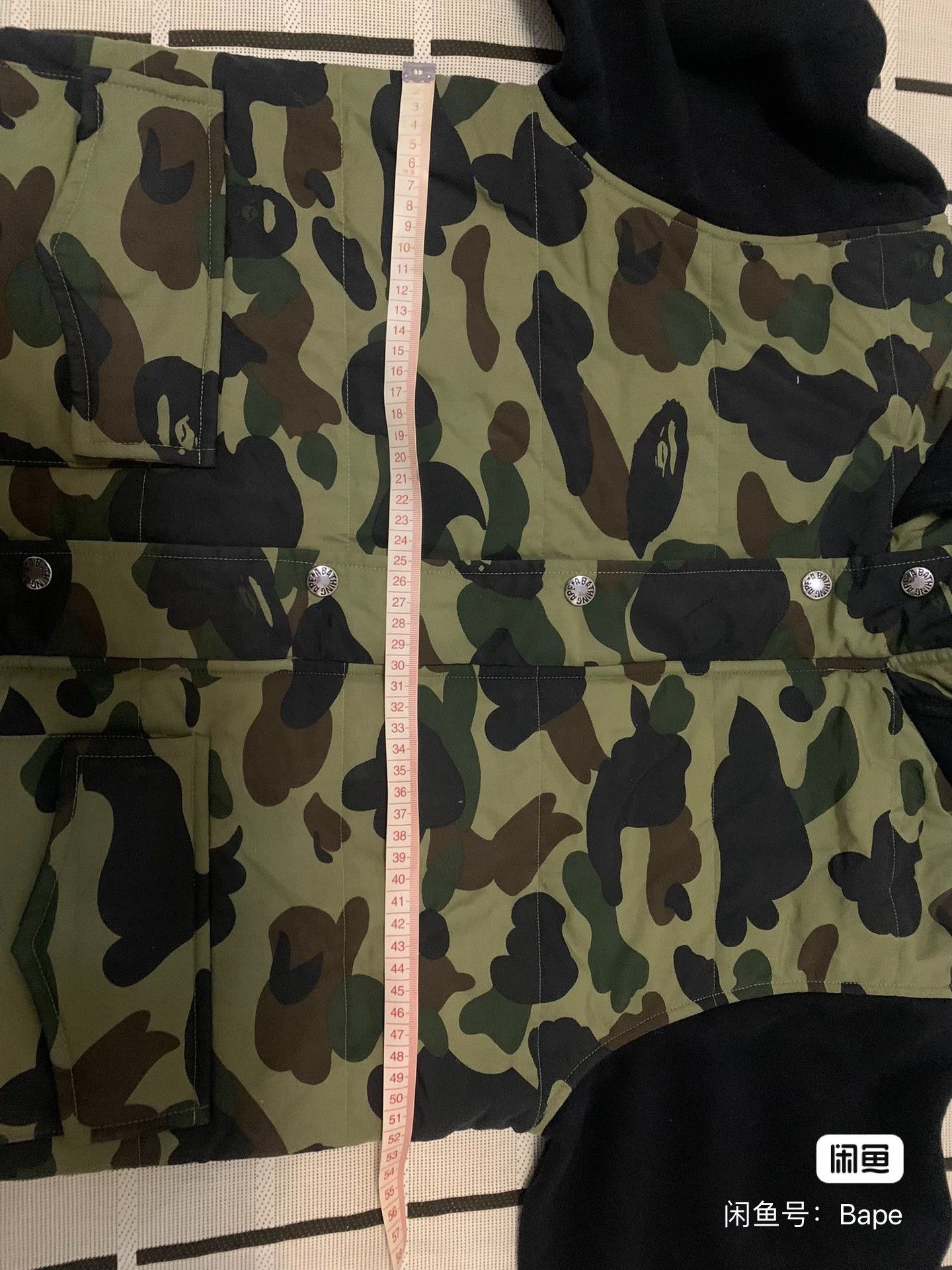 Bape Bape Camo Cotton Green Heavy Coat M Men Size US M / EU 48-50 / 2 - 9 Thumbnail