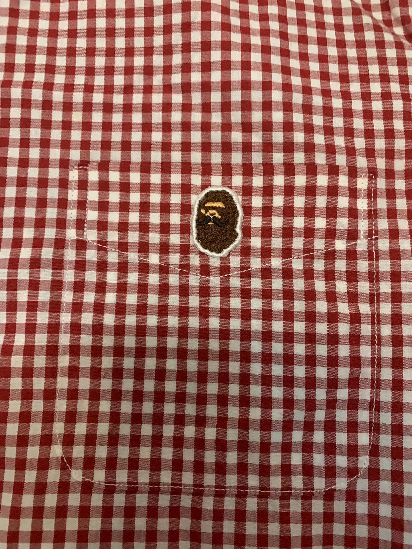 Bape Bape Plaid Ape Head Shirt L Men Size US L / EU 52-54 / 3 - 2 Thumbnail
