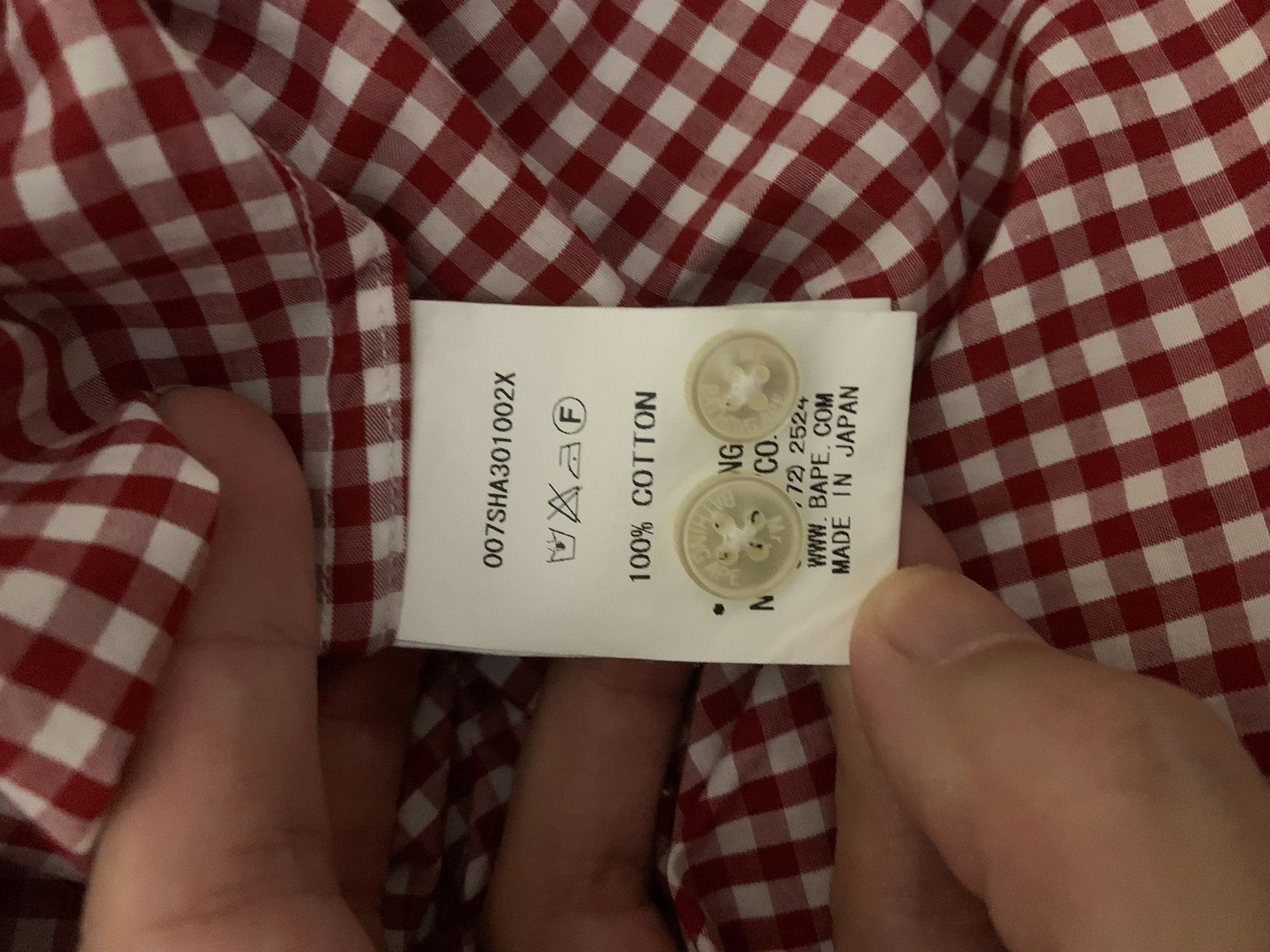 Bape Bape Plaid Ape Head Shirt L Men Size US L / EU 52-54 / 3 - 3 Thumbnail