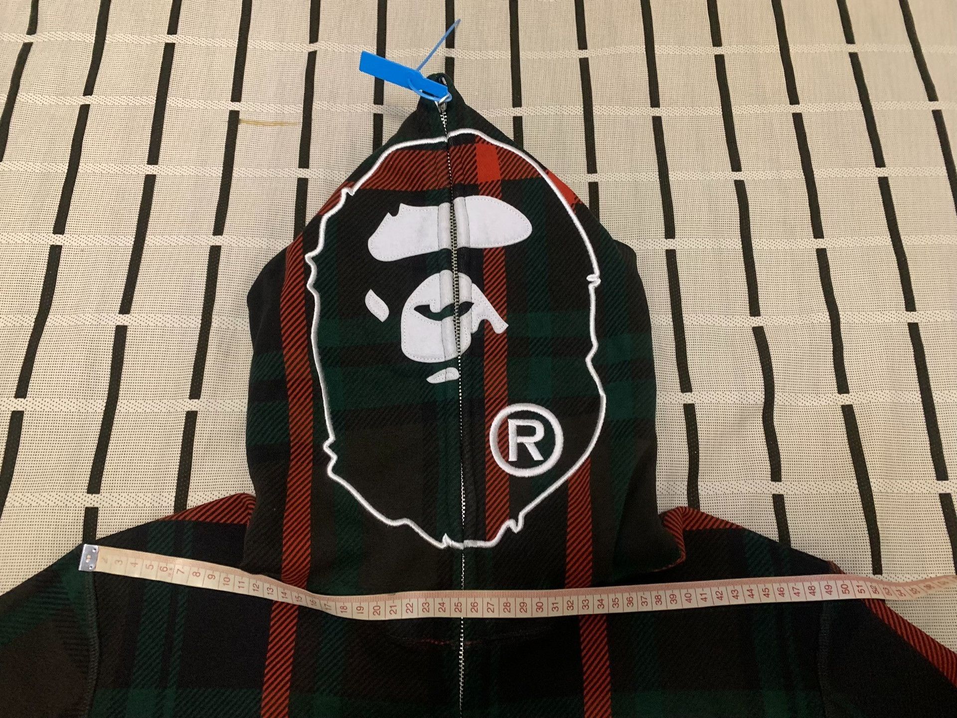 Bape Bape Plaid Ape Head Light Jacket L Men Size US L / EU 52-54 / 3 - 9 Thumbnail