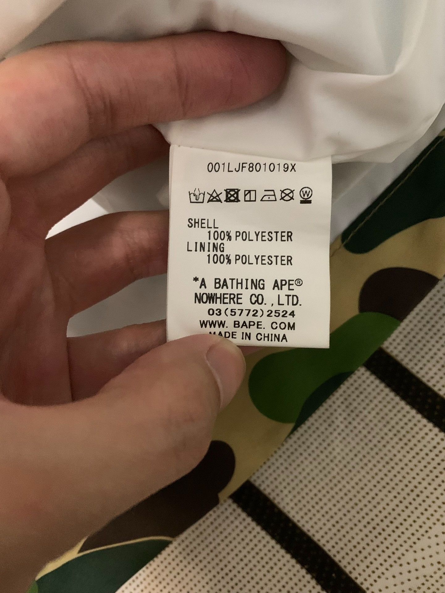 Bape Bape Camo Green Light Jacket L Men Size US L / EU 52-54 / 3 - 3 Thumbnail