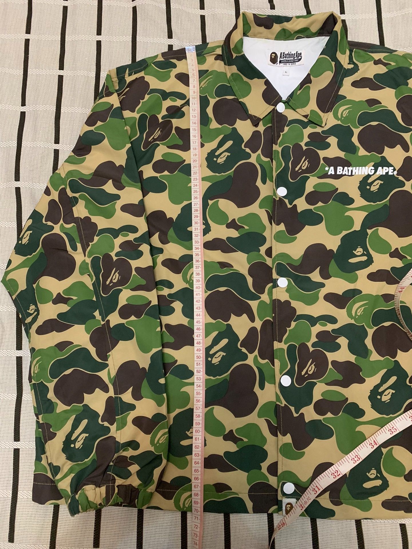 Bape Bape Camo Green Light Jacket L Men Size US L / EU 52-54 / 3 - 7 Thumbnail