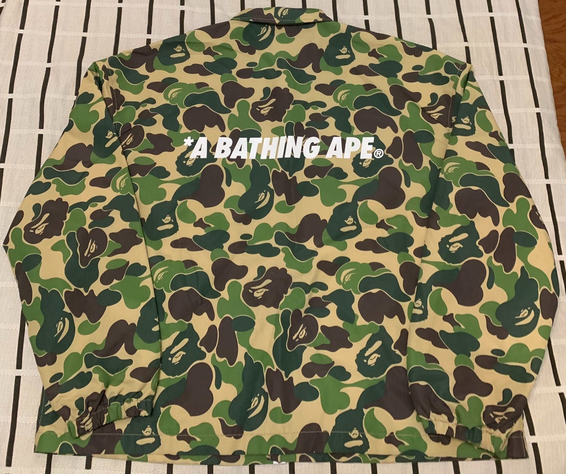 Bape Bape Camo Green Light Jacket L Men Size US L / EU 52-54 / 3 - 2 Thumbnail