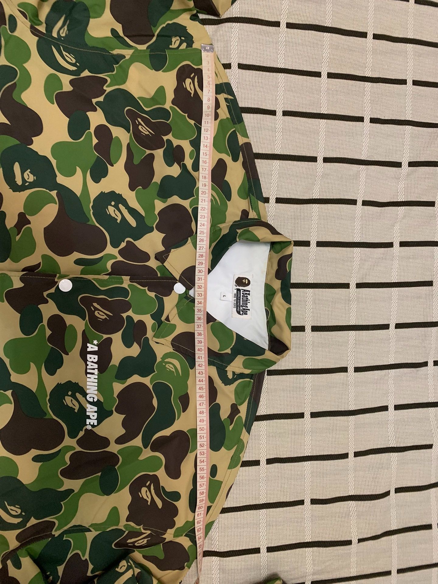 Bape Bape Camo Green Light Jacket L Men Size US L / EU 52-54 / 3 - 9 Thumbnail