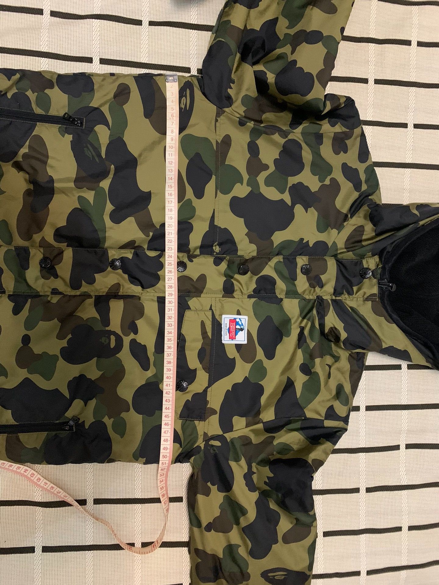 Bape Bape Techwear Camo Green Light Jacket S Men Size US S / EU 44-46 / 1 - 8 Thumbnail