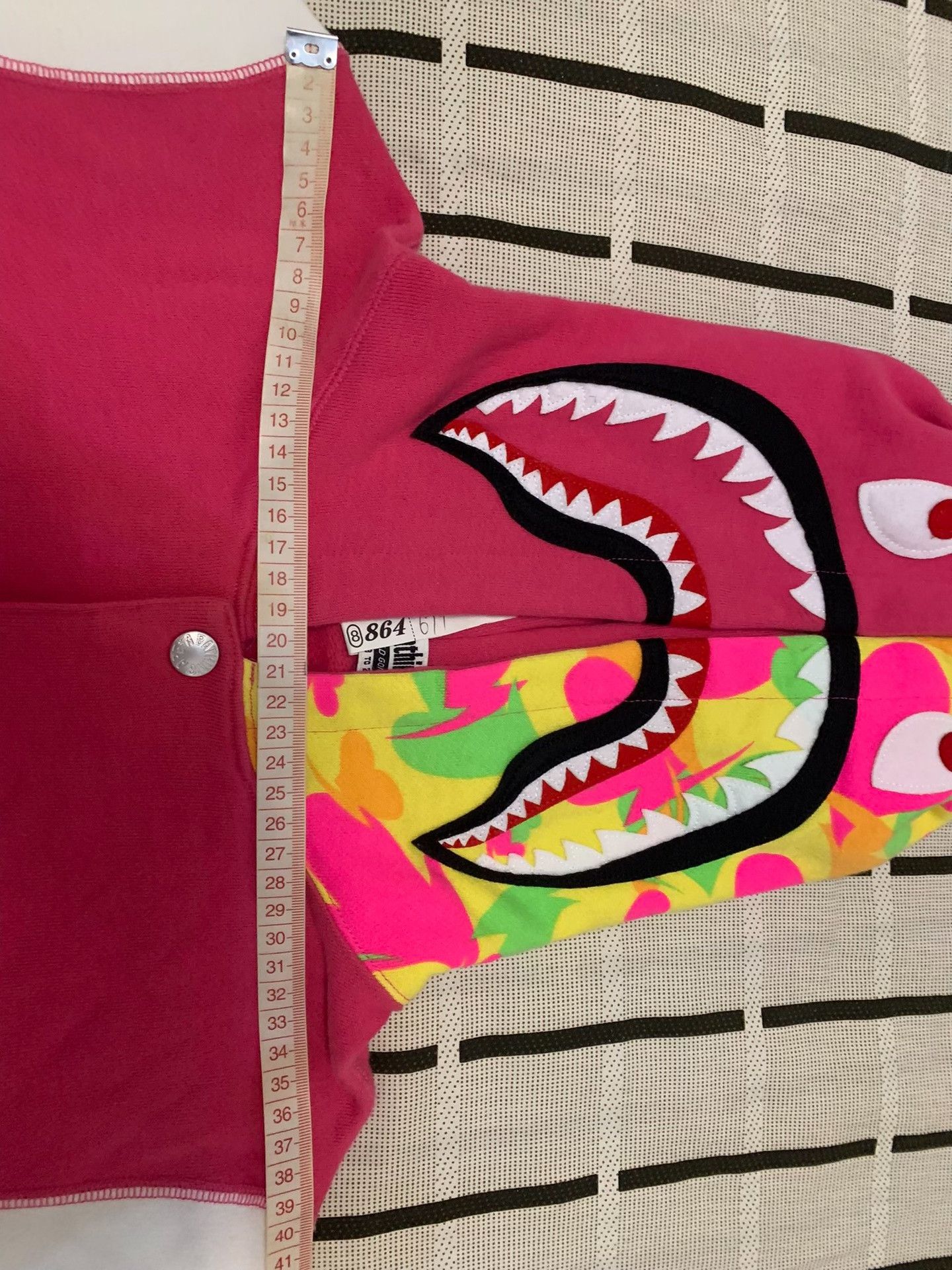 Bape Bape Shark Camo Black Light Jacket S Men Size US S / EU 44-46 / 1 - 9 Thumbnail