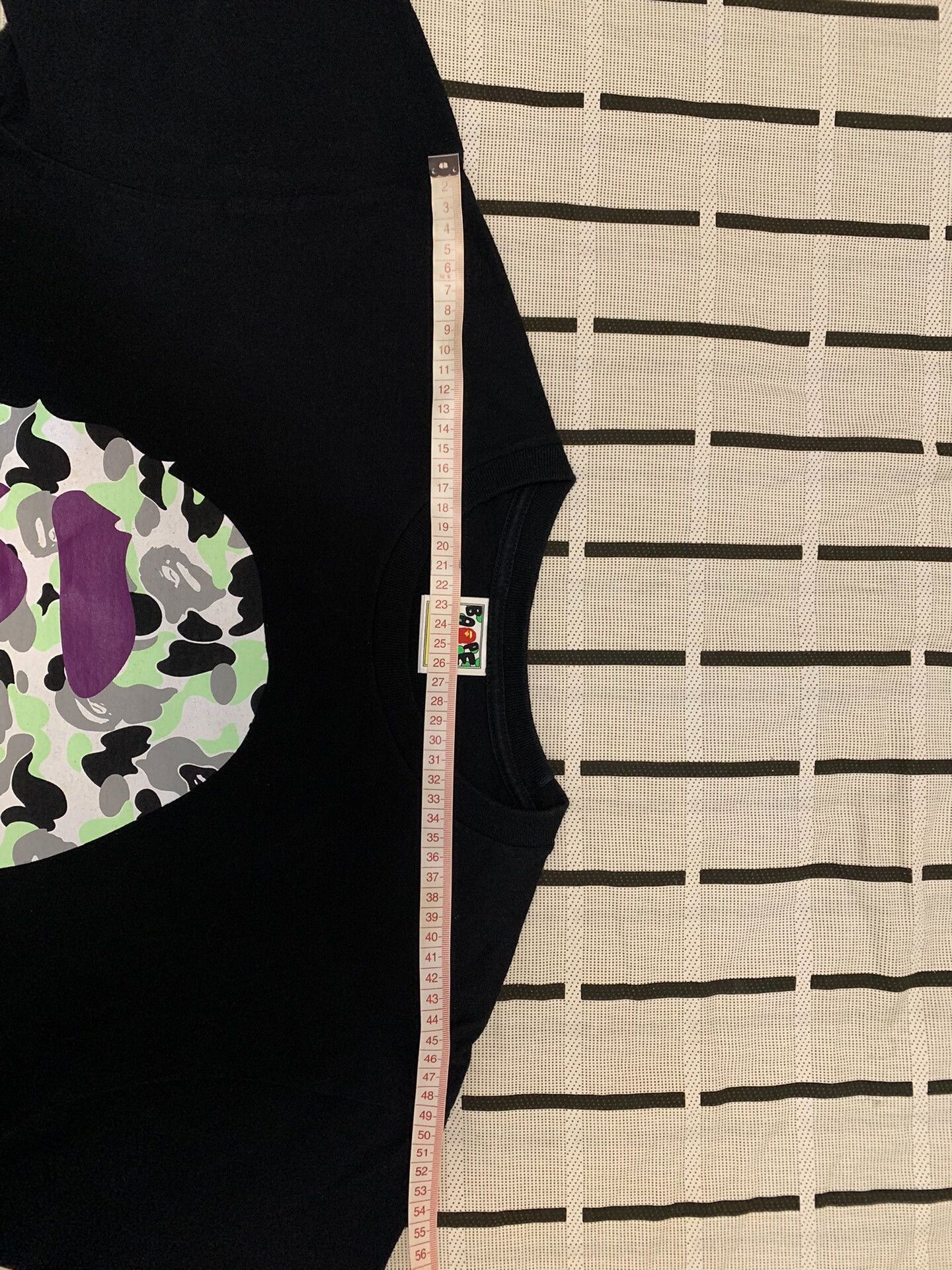 Bape Bape Glow Ape Head T-Shirt L Men Size US L / EU 52-54 / 3 - 9 Thumbnail