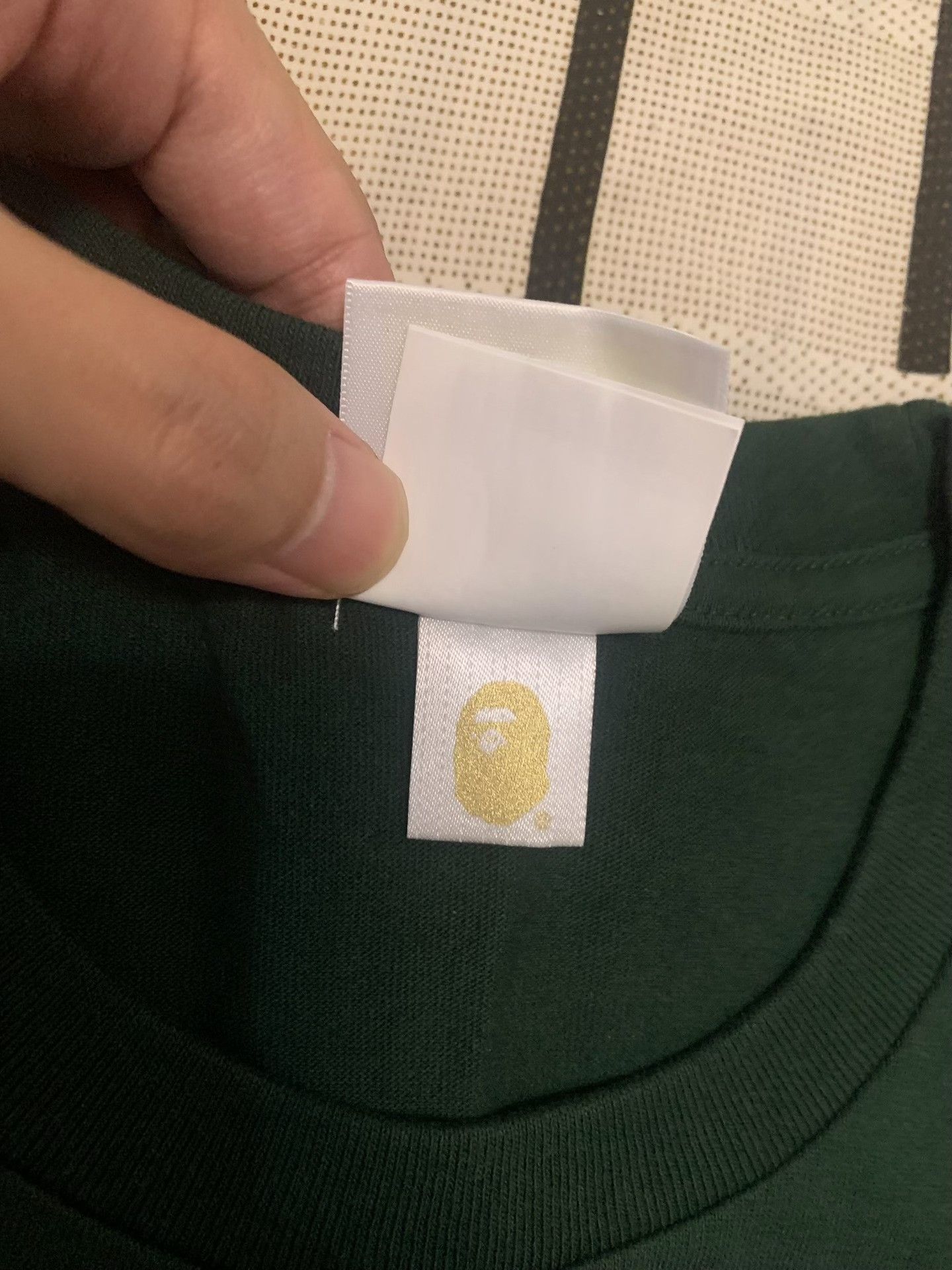 Bape Bape Ape Head Green T-Shirt S Men Size US S / EU 44-46 / 1 - 5 Thumbnail