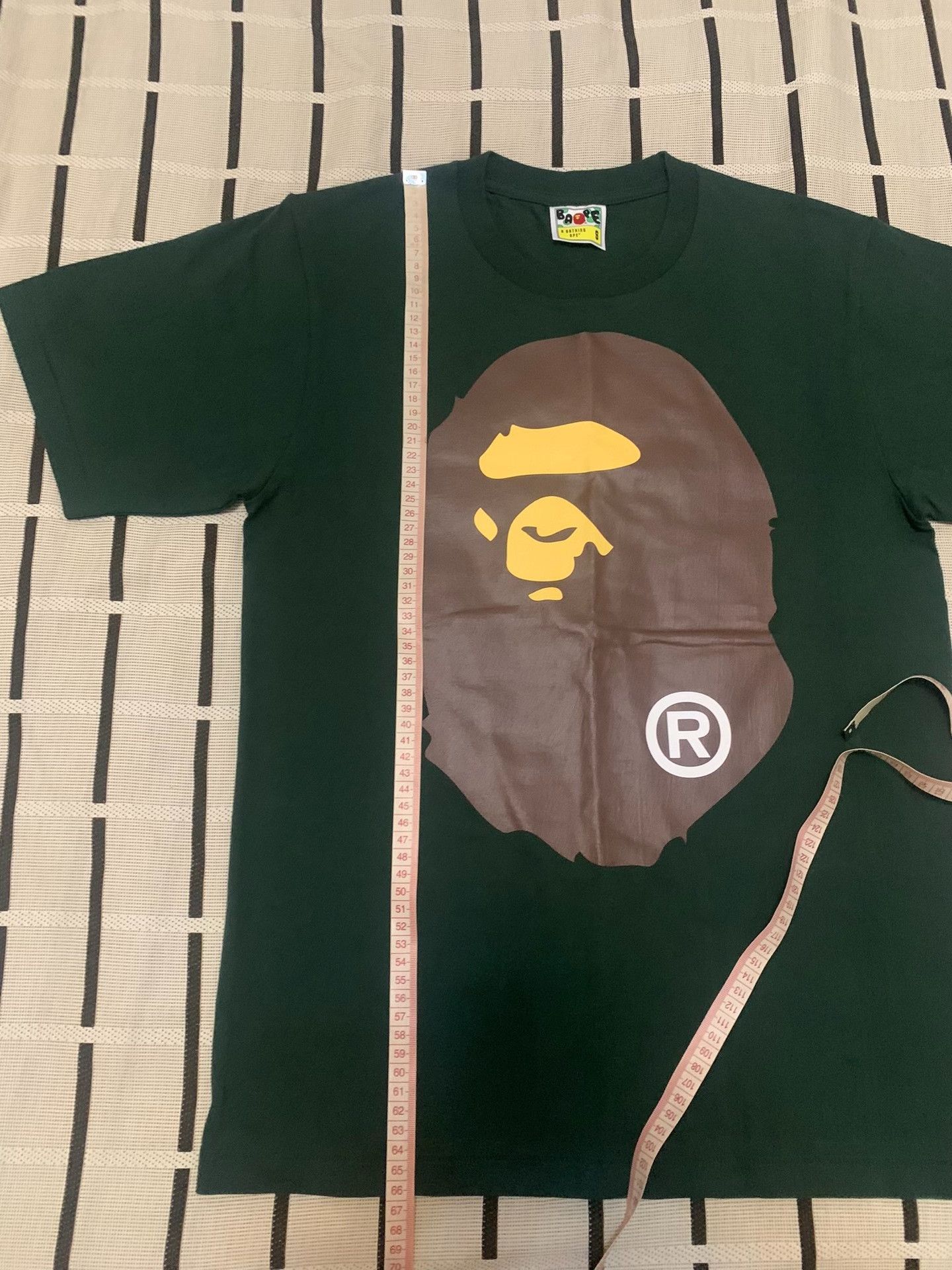 Bape Bape Ape Head Green T-Shirt S Men Size US S / EU 44-46 / 1 - 7 Thumbnail
