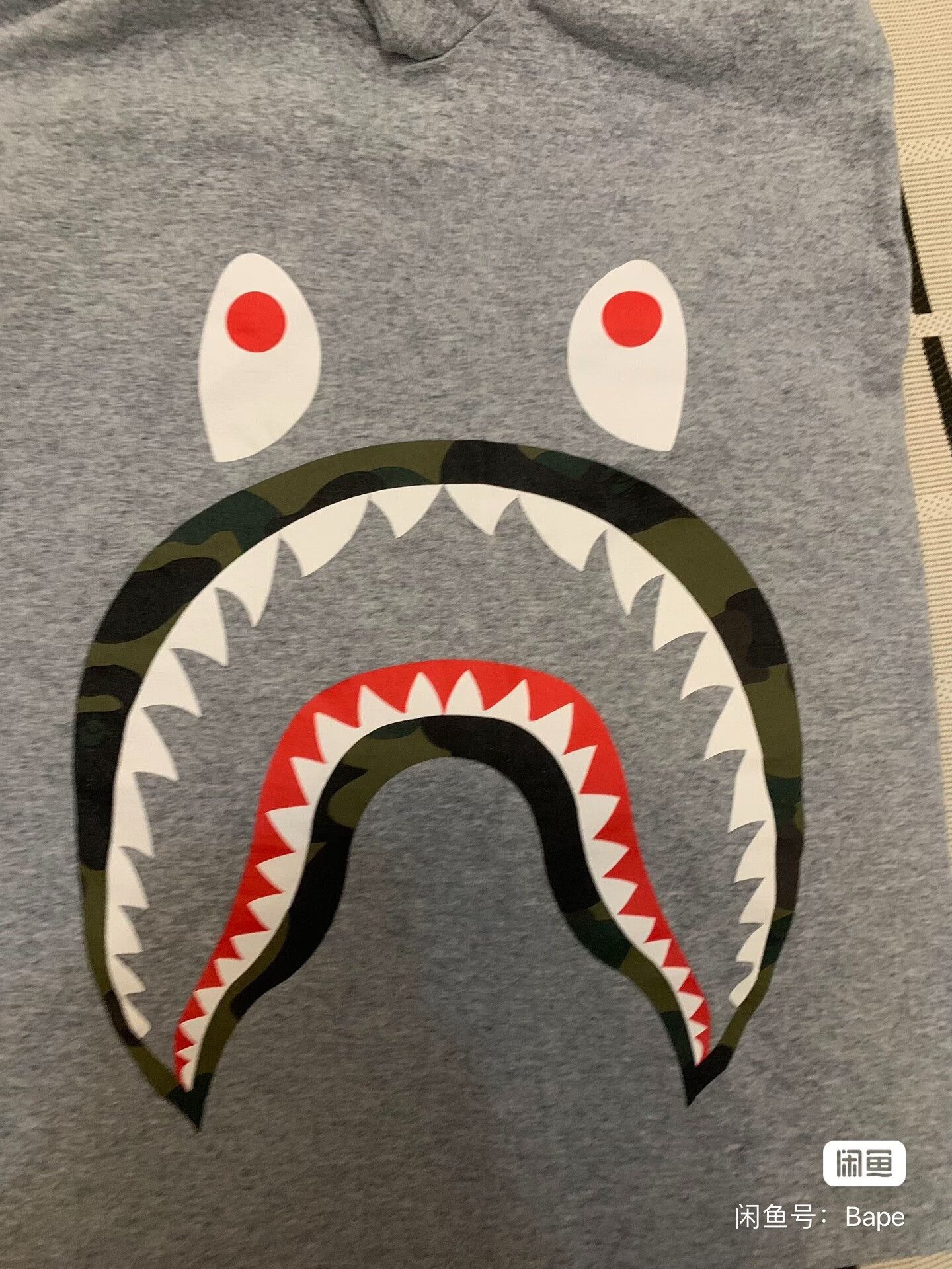 Bape Bape Shark Camo Green T-Shirt M Men Size US M / EU 48-50 / 2 - 3 Thumbnail