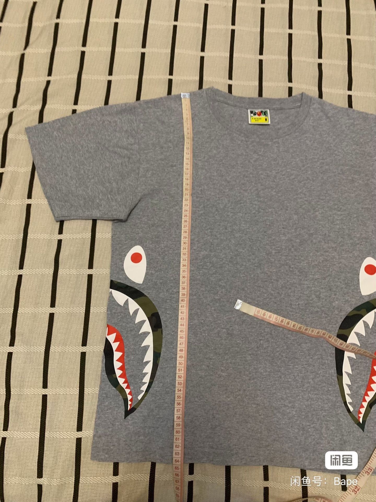 Bape Bape Shark Camo Green T-Shirt M Men Size US M / EU 48-50 / 2 - 7 Thumbnail