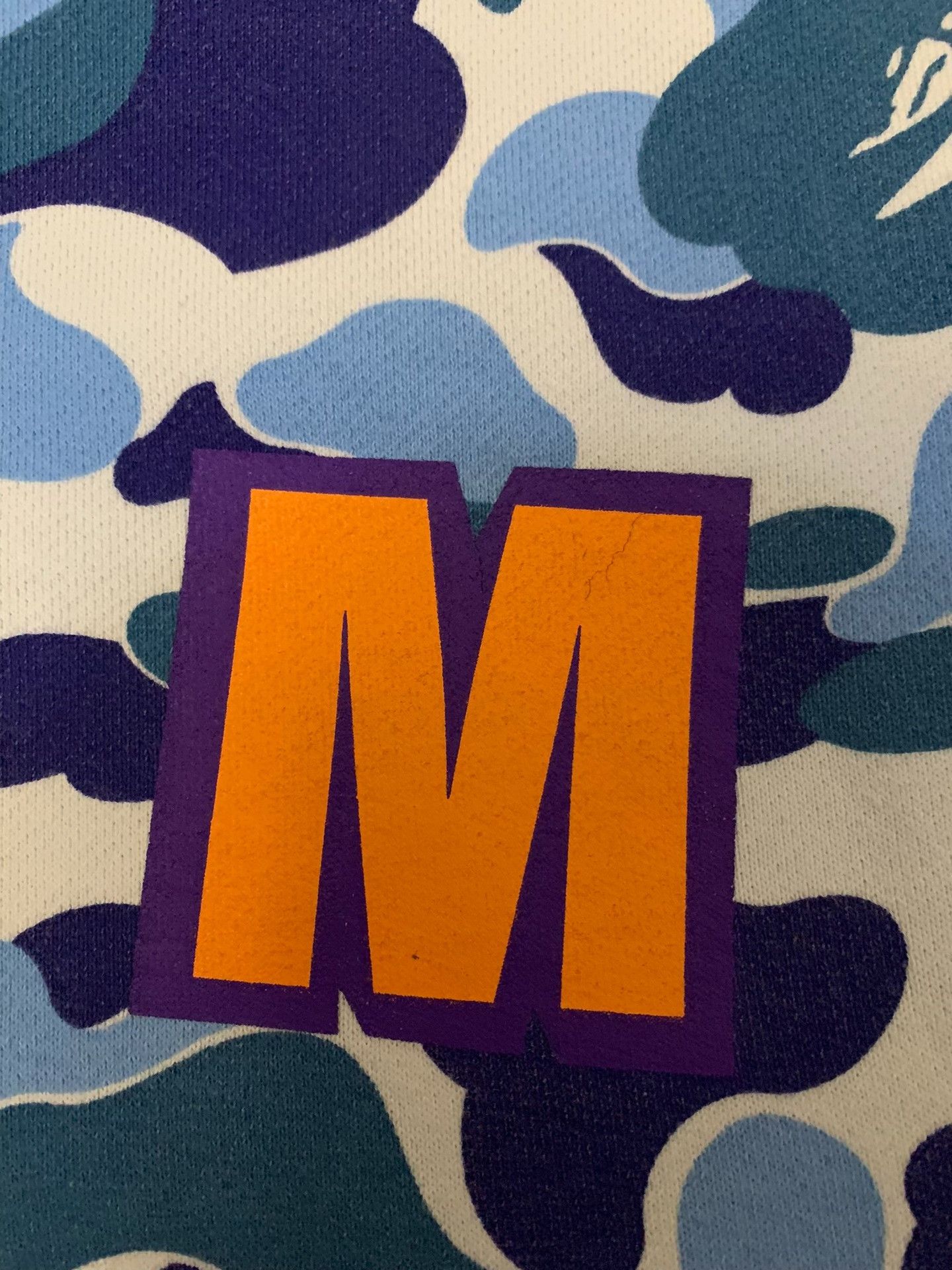 Bape Bape Shark Camo Blue Hoodie S Men Size US S / EU 44-46 / 1 - 3 Thumbnail