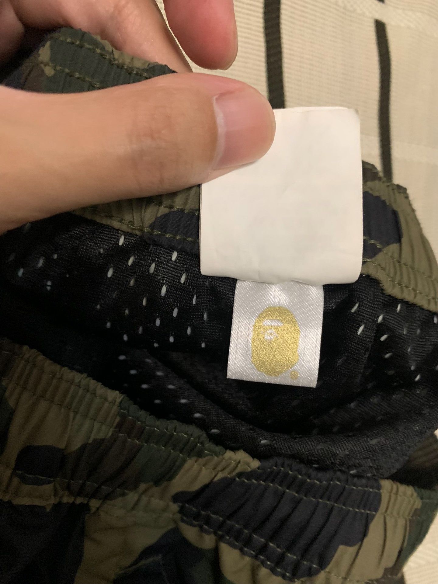 Bape Bape Shark Camo Green Shorts S Men Size US 30 / EU 46 - 7 Thumbnail