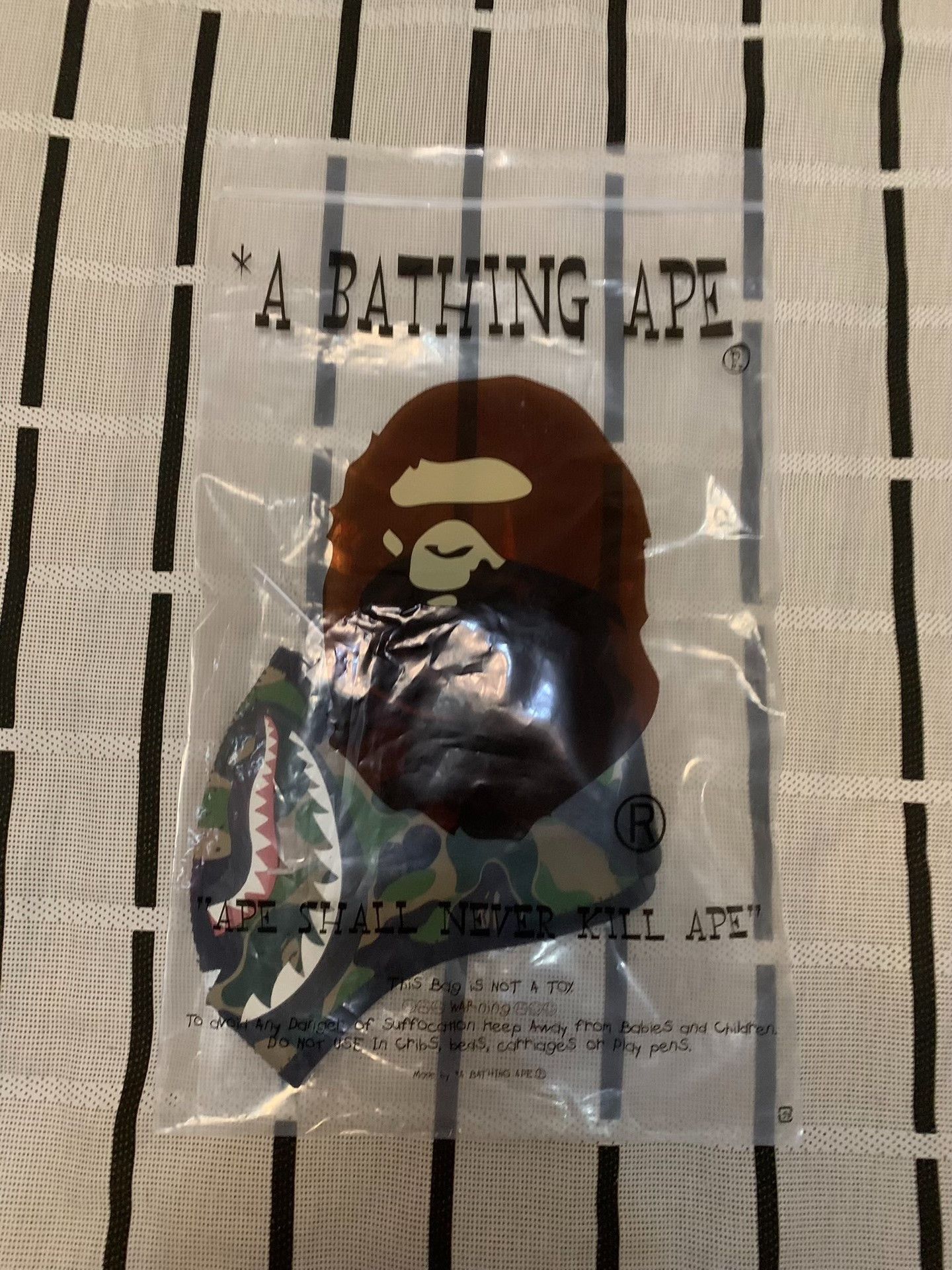 Bape Bape Green Shark Designer Casual Size ONE SIZE - 4 Thumbnail