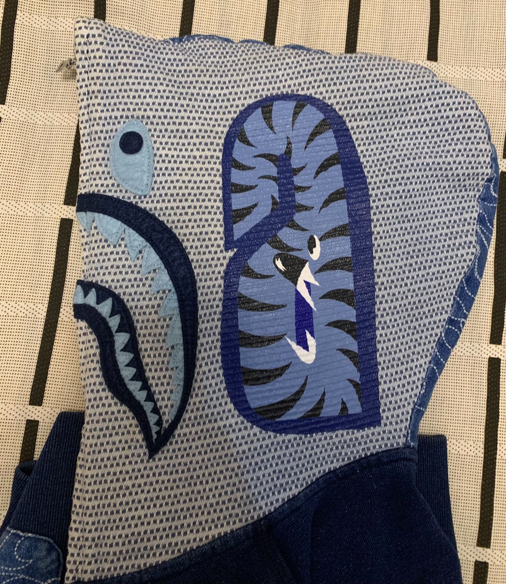 Bape Bape Shark Camo Blue Light Jacket S Men Size US S / EU 44-46 / 1 - 5 Thumbnail