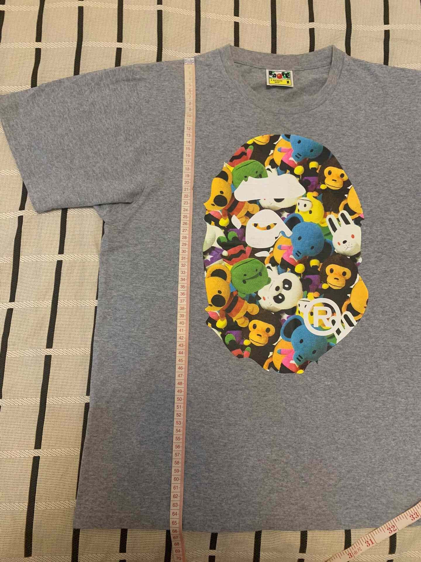 Bape Bape Ape Head Multi T-Shirt M Men Size US M / EU 48-50 / 2 - 7 Thumbnail