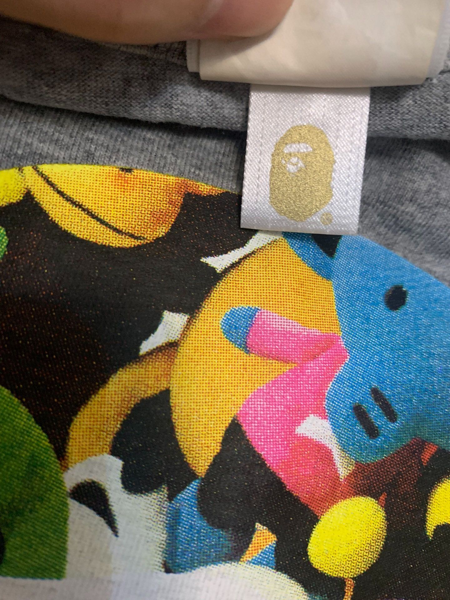Bape Bape Ape Head Multi T-Shirt M Men Size US M / EU 48-50 / 2 - 6 Thumbnail