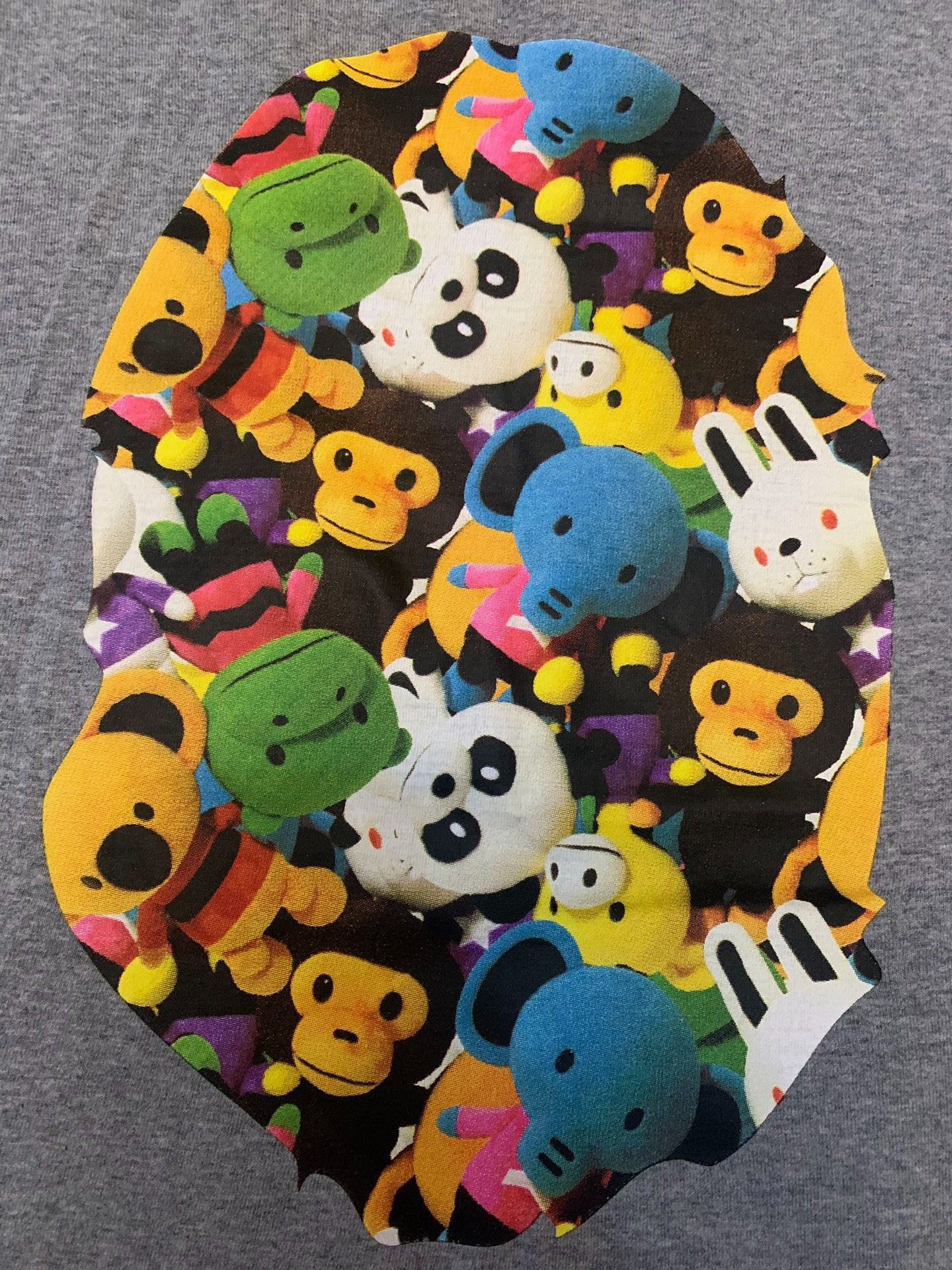 Bape Bape Ape Head Multi T-Shirt M Men Size US M / EU 48-50 / 2 - 4 Thumbnail