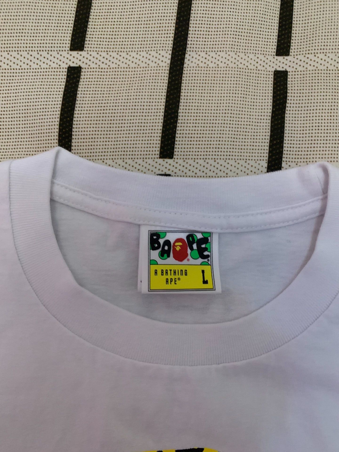 Bape Bape T-Shirt L Men Size US L / EU 52-54 / 3 - 4 Thumbnail