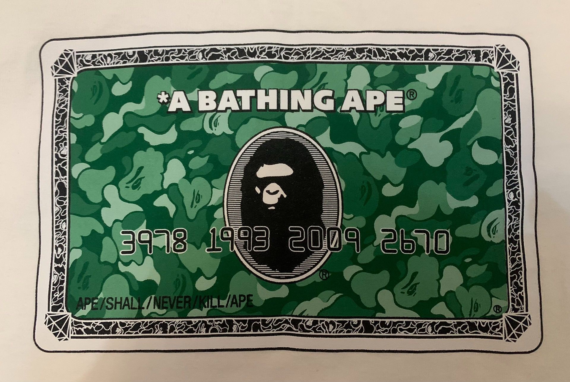 Bape Bape Limited Camo Green T-Shirt M Men Size US M / EU 48-50 / 2 - 3 Thumbnail