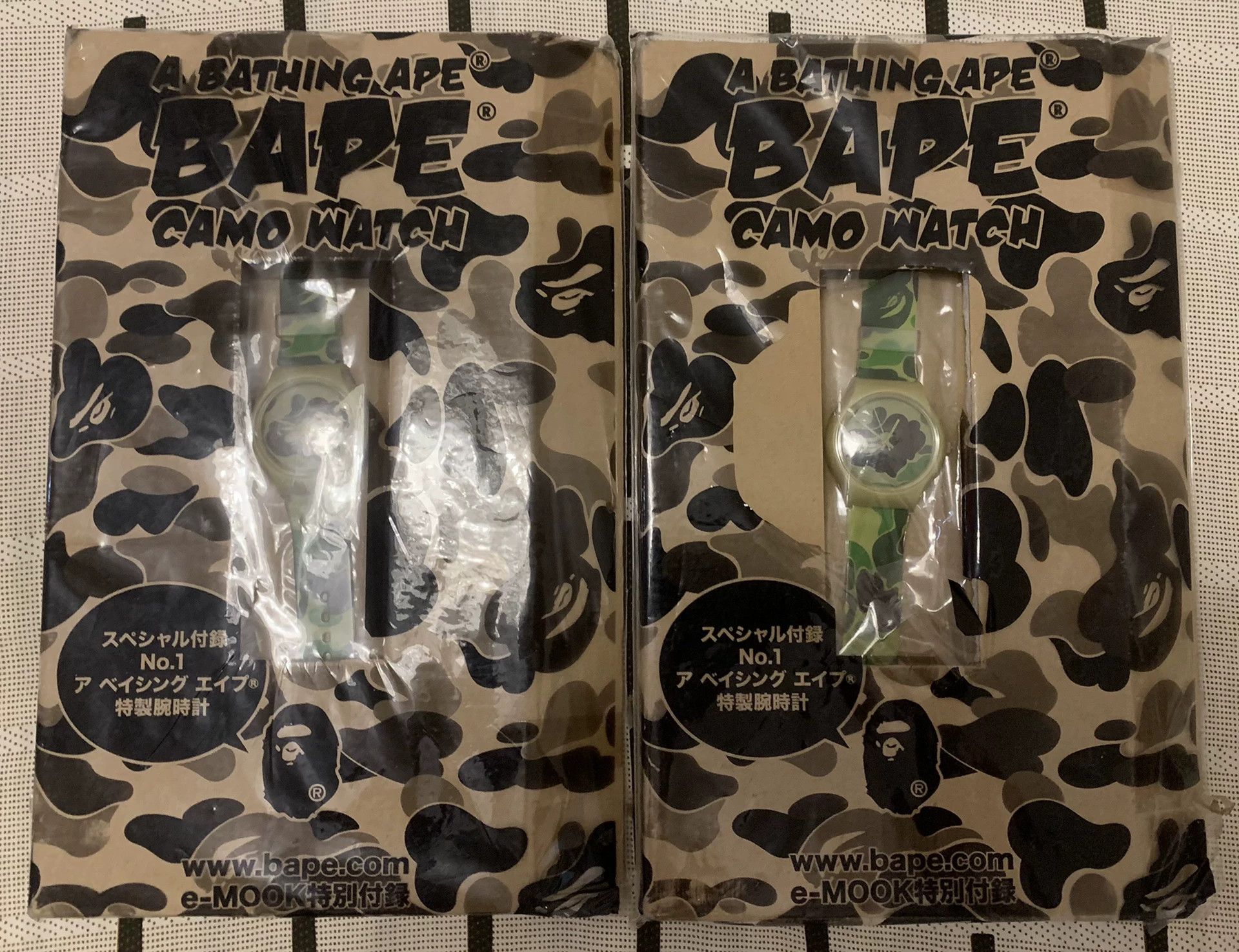 Bape Bape Camo Ape Green Jewelry M Men Size ONE SIZE - 2 Thumbnail