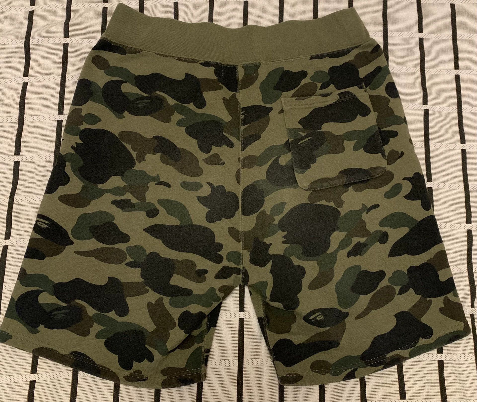 Bape Bape Shark Camo Green Casual Pants XL Men Size US 36 / EU 52 - 3 Thumbnail