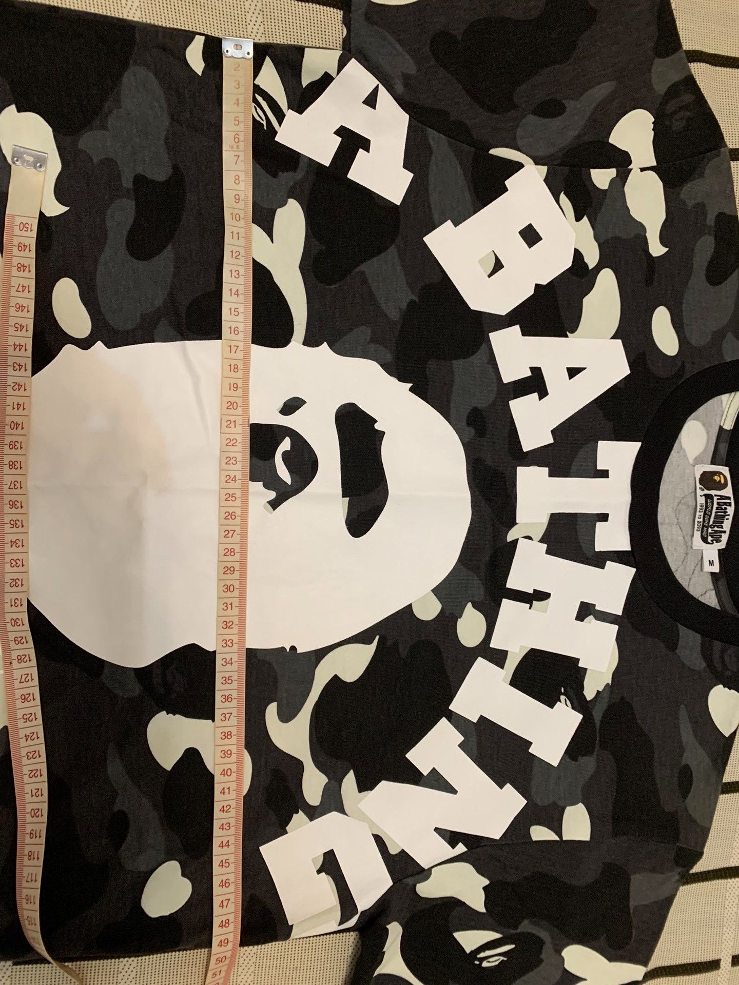 Bape Bape Camo Ape Head T-Shirt M Men Size US M / EU 48-50 / 2 - 8 Thumbnail