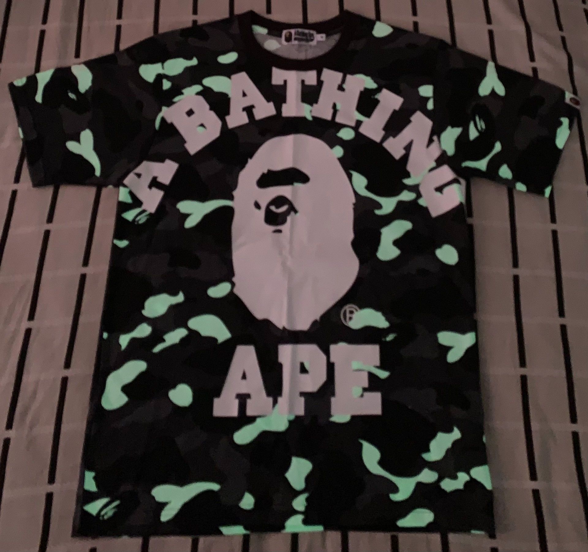 Bape Bape Camo Ape Head T-Shirt M Men Size US M / EU 48-50 / 2 - 2 Thumbnail