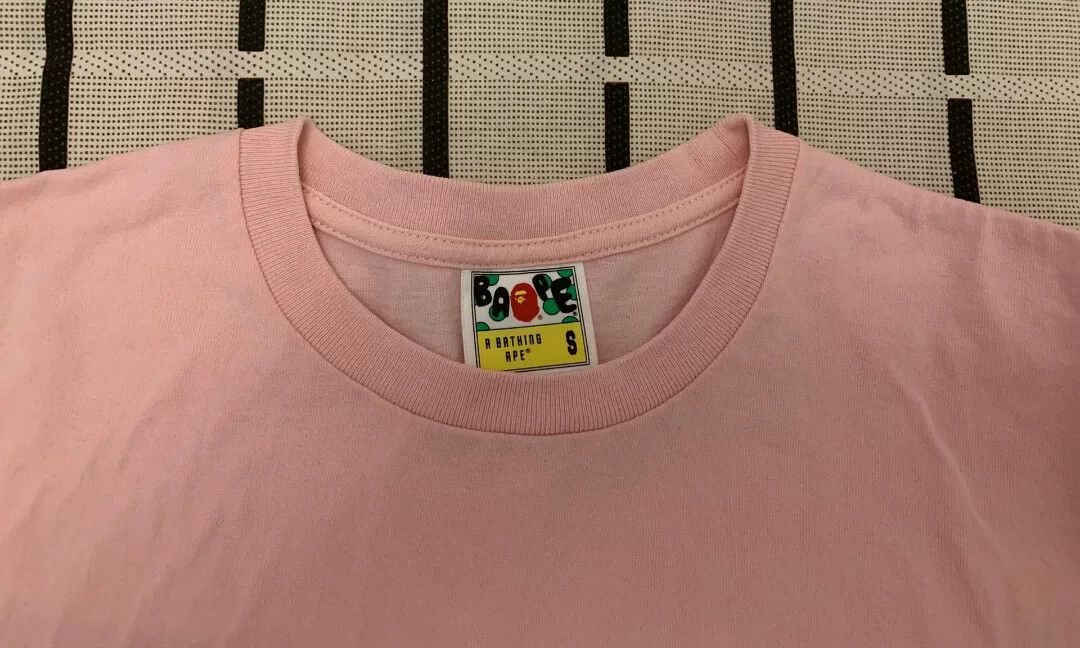 Bape Bape Pink T-Shirt S Men Size US S / EU 44-46 / 1 - 3 Thumbnail