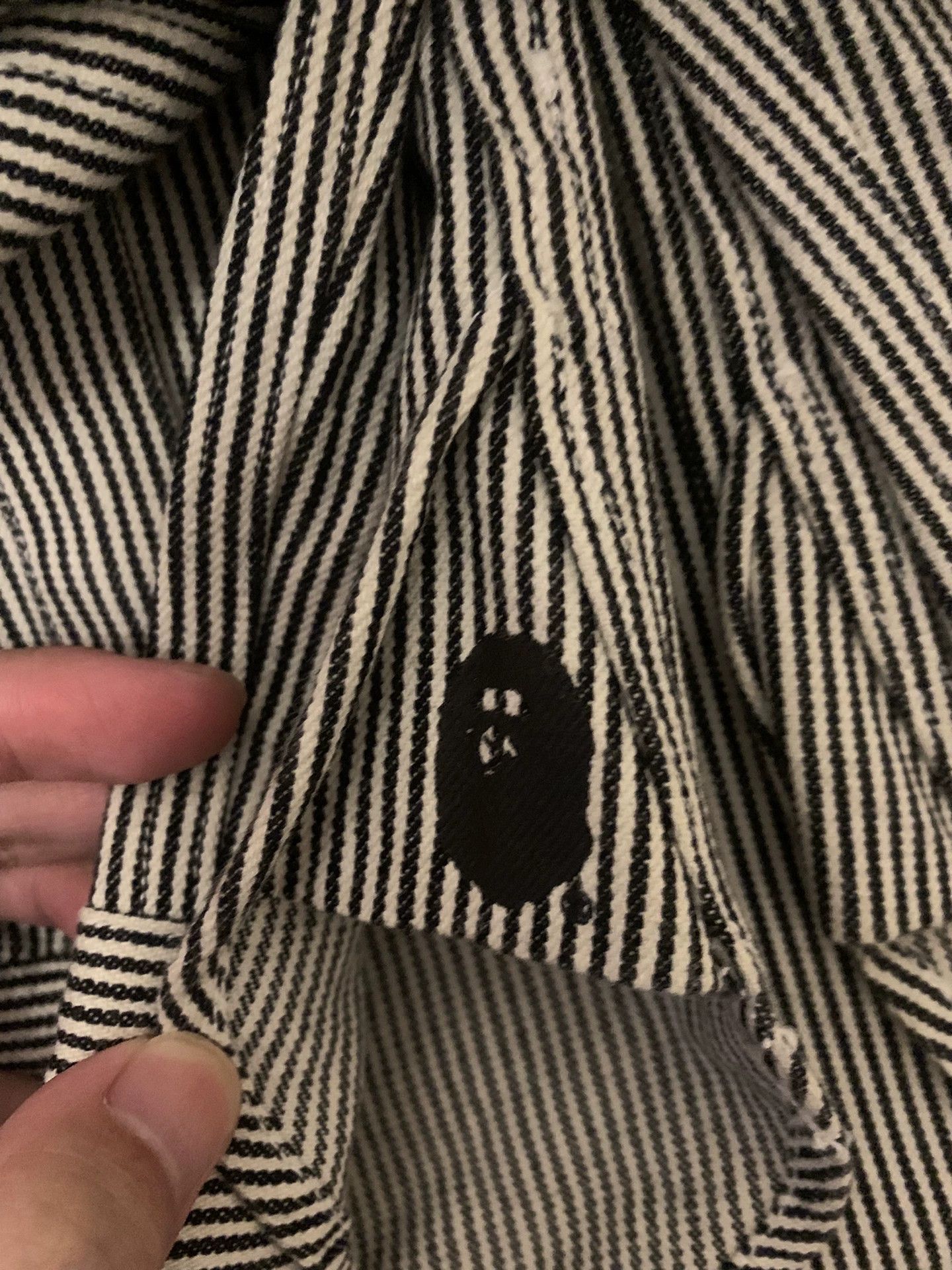 Bape Bape Retro Striped Shirt M Men Size US M / EU 48-50 / 2 - 6 Thumbnail