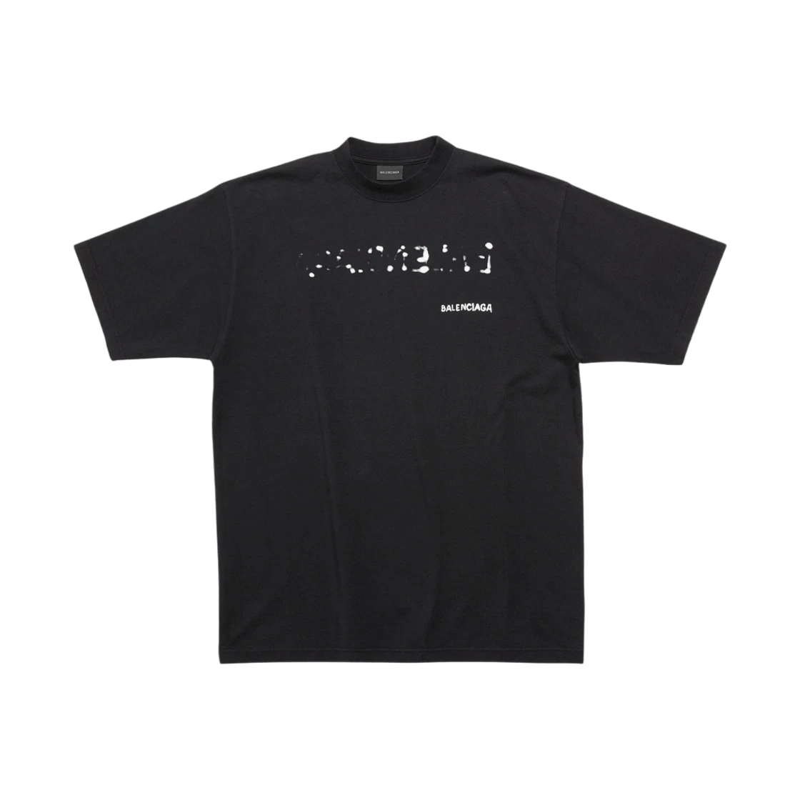 Balenciaga hand-drawn balenciaga t-shirt large fit black Size US XXL / EU 58 / 5 - 2 Thumbnail