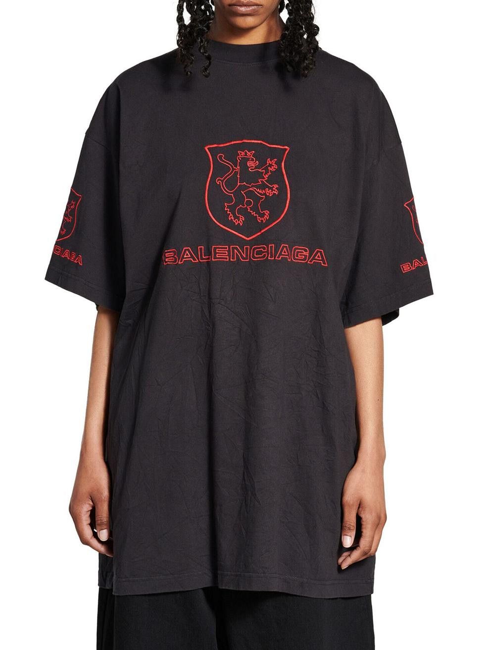 Balenciaga lion club t-shirt oversized Size US M / EU 48-50 / 2 - 3 Thumbnail
