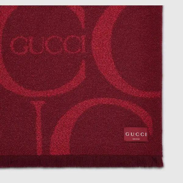 Gucci gucci wool boucle blanket Size ONE SIZE - 3 Thumbnail