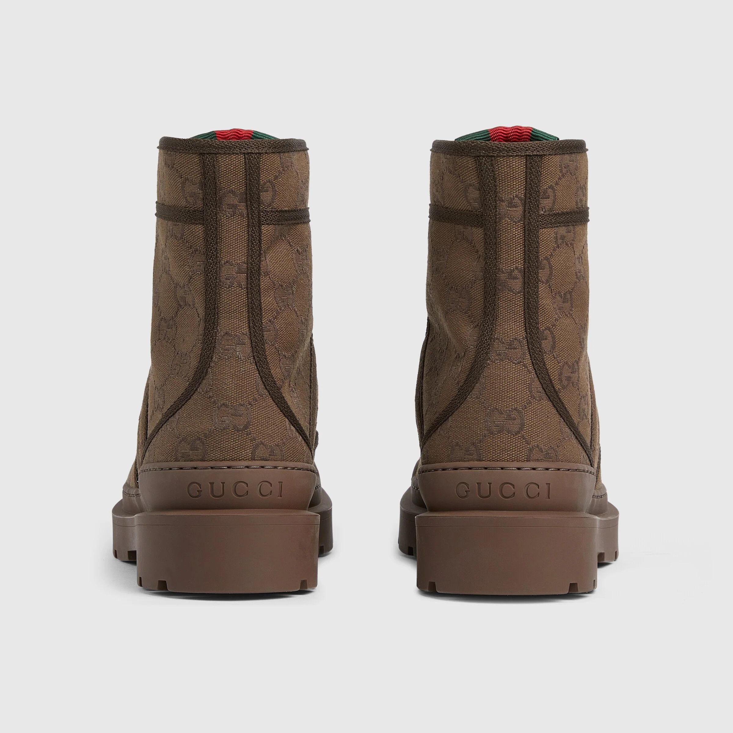 Gucci men's lug-sole boot brown Size US 7 / EU 40 - 3 Thumbnail
