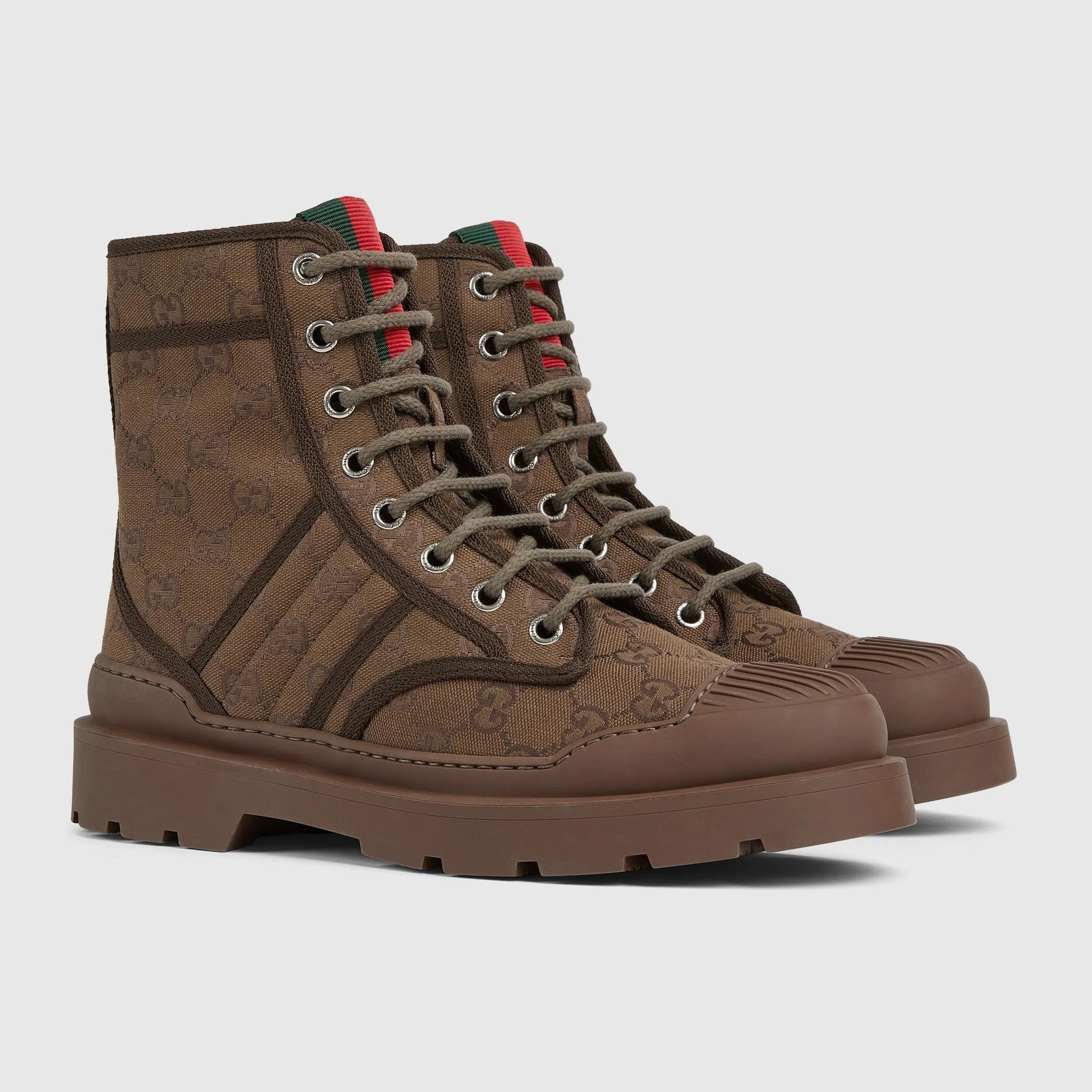 Gucci men's lug-sole boot brown Size US 7 / EU 40 - 2 Thumbnail