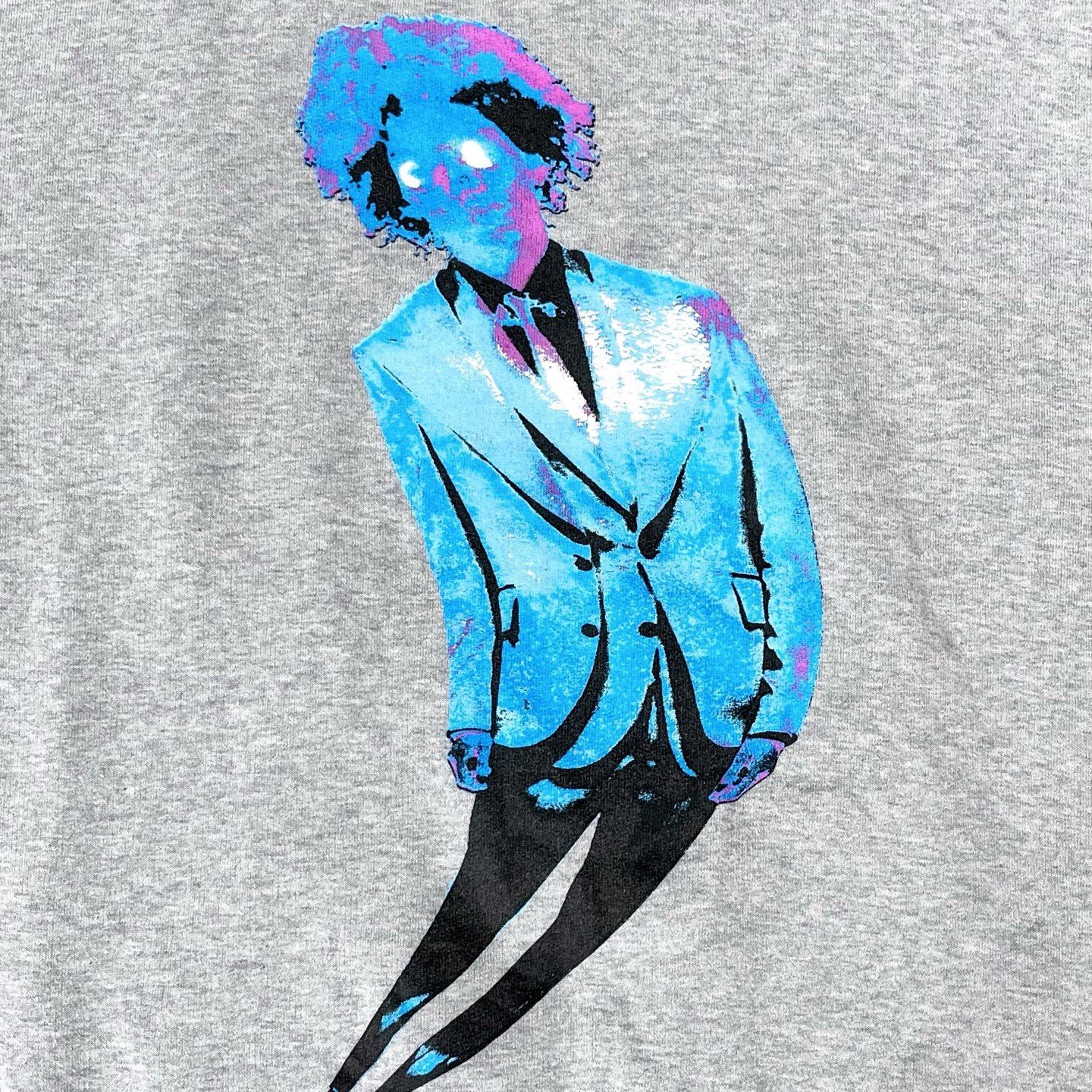 Louis Vuitton Louis Vuitton Gray Graffiti Neon Portrait Hoodie Size US XL / EU 56 / 4 - 6 Thumbnail