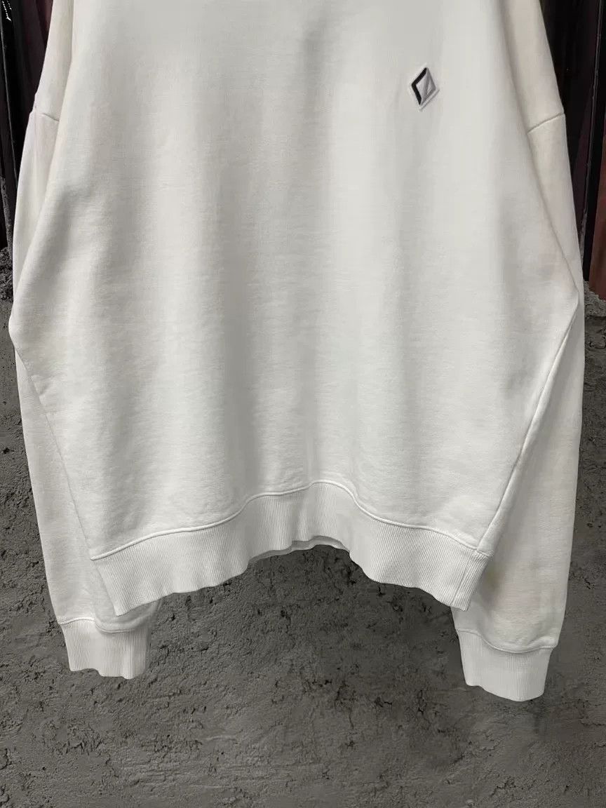 Dior Dior White Embroidered CD Logo Sweatshirt Size US M / EU 48-50 / 2 - 4 Thumbnail