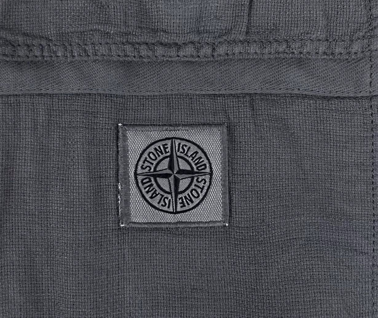 Stone Island Stone Island Graphite Gray Pocket Logo Shirt Size US XL / EU 56 / 4 - 5 Thumbnail