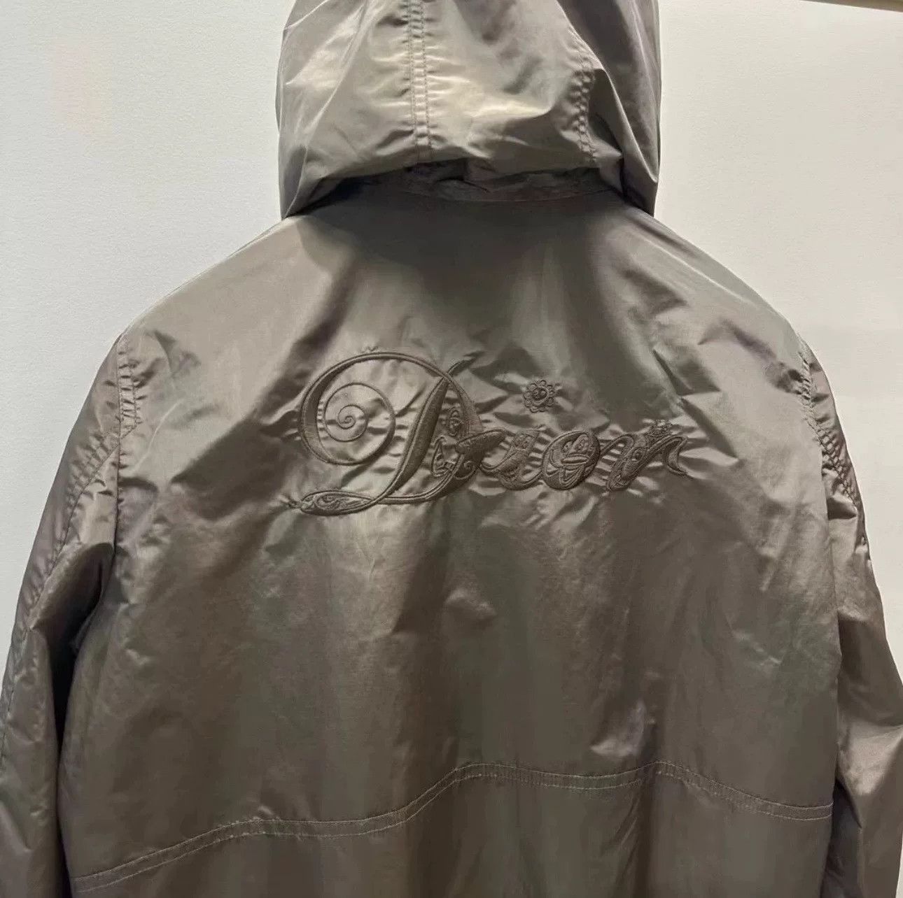 Dior Dior Embroidered CD Logo Hooded Nylon Jacket Size US S / EU 44-46 / 1 - 2 Thumbnail