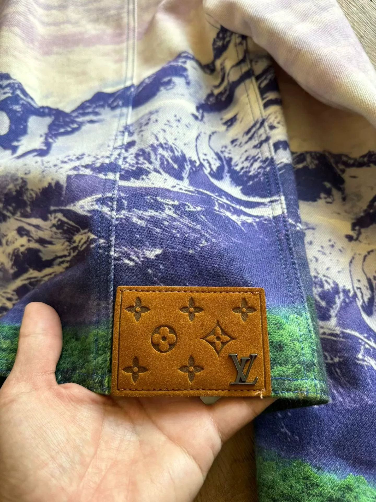 Louis Vuitton Louis Vuitton Snow Mountain Denim Jacket Size US S / EU 44-46 / 1 - 3 Thumbnail
