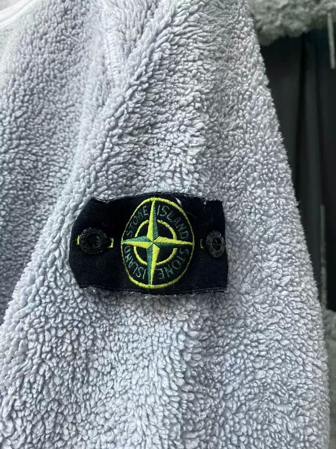 Stone Island Stone Island Haze Blue Teddy Sweatshirt Size US M / EU 48-50 / 2 - 5 Thumbnail