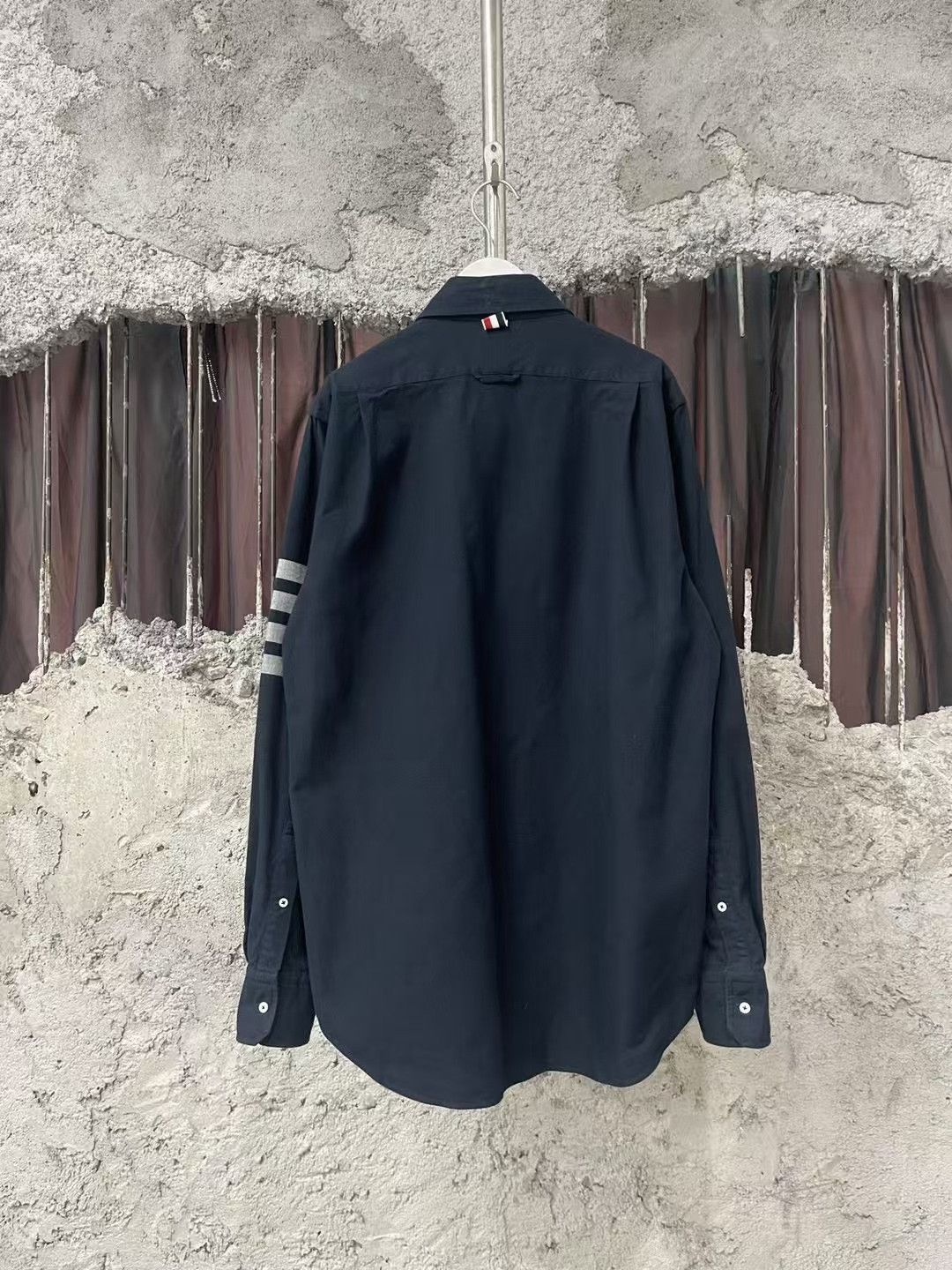 Thom Browne Thom Browne Striped Shirt Jacket Size US L / EU 52-54 / 3 - 2 Thumbnail