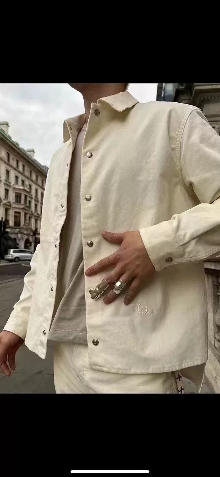 Dior Dior Travis Scott Embroidered Velvet Shirt Jacket Size US S / EU 44-46 / 1 - 6 Thumbnail